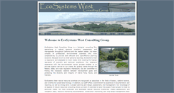 Desktop Screenshot of ecosystemswest.com